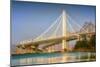 New and Old East Span, Bay Bridge-Vincent James-Mounted Photographic Print