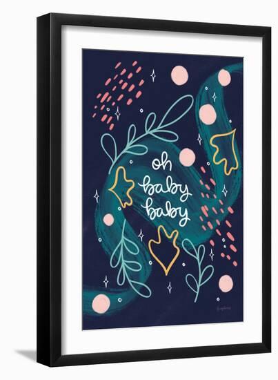 New Baby I-Becky Thorns-Framed Art Print