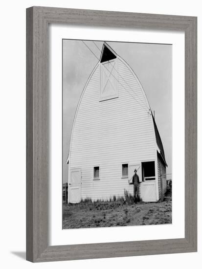 New Barn-Dorothea Lange-Framed Art Print