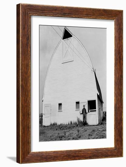 New Barn-Dorothea Lange-Framed Art Print