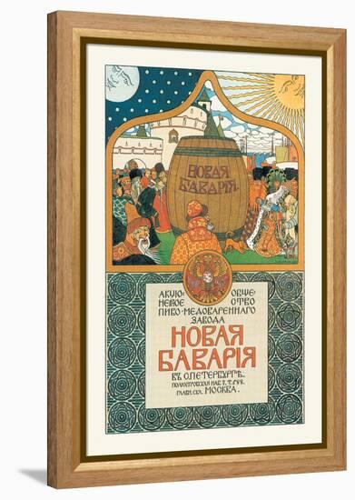 New Bavaria Mead and Beer-Ivan Bilibin-Framed Stretched Canvas