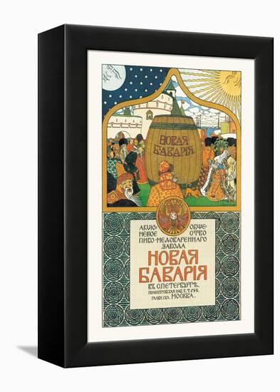 New Bavaria Mead and Beer-Ivan Bilibin-Framed Stretched Canvas