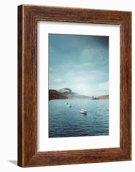 New Blue Day in Scotland-Philippe Sainte-Laudy-Framed Photographic Print