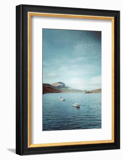 New Blue Day in Scotland-Philippe Sainte-Laudy-Framed Photographic Print