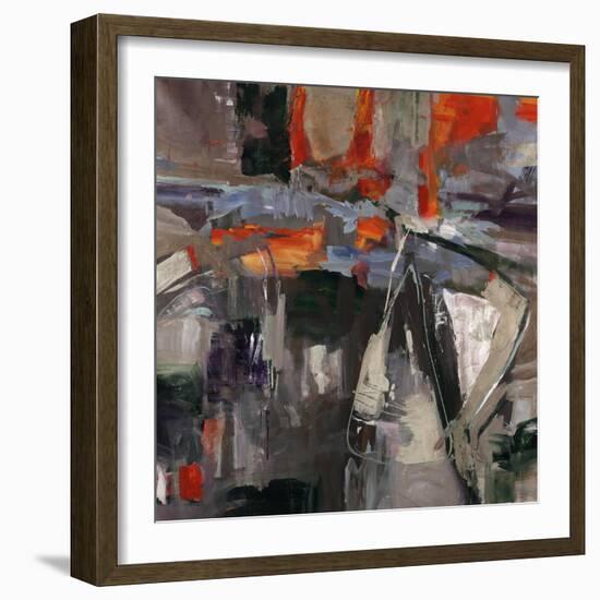 New Blue Scarf-Jodi Maas-Framed Giclee Print