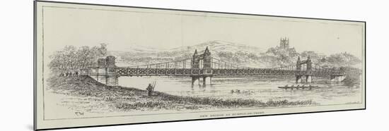 New Bridge at Burton-On-Trent-Frank Watkins-Mounted Giclee Print
