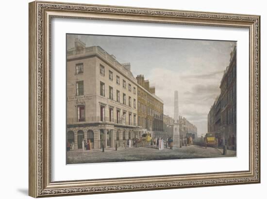 New Bridge Street, City of London, 1809-William James Bennett-Framed Giclee Print