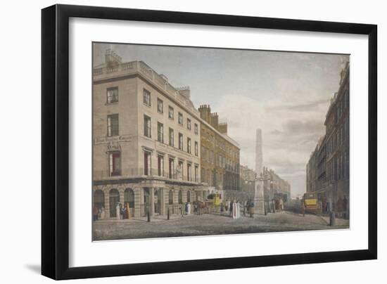 New Bridge Street, City of London, 1809-William James Bennett-Framed Giclee Print