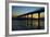 New Brighton Pier at Dawn, Christchurch, South Island, New Zealand.-David Wall-Framed Photographic Print