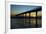 New Brighton Pier at Dawn, Christchurch, South Island, New Zealand.-David Wall-Framed Photographic Print