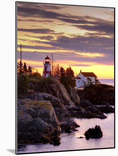 New Brunswick, Campobello Island, East Quoddy Lighthouse, Canada-Alan Copson-Mounted Photographic Print