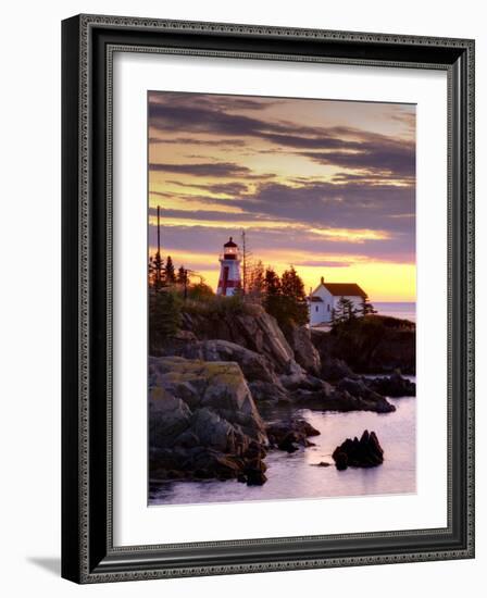 New Brunswick, Campobello Island, East Quoddy Lighthouse, Canada-Alan Copson-Framed Photographic Print