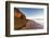 New Brunswick, Hopewell Rocks. Flowerpot Rocks formed by the great tides of the Bay of Fundy.-Walter Bibikow-Framed Photographic Print