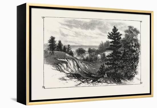 New Brunswick, on the Bay Chaleurs, Canada, Nineteenth Century-null-Framed Premier Image Canvas