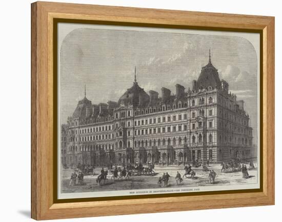 New Buildings in Grosvenor-Place-Frank Watkins-Framed Premier Image Canvas