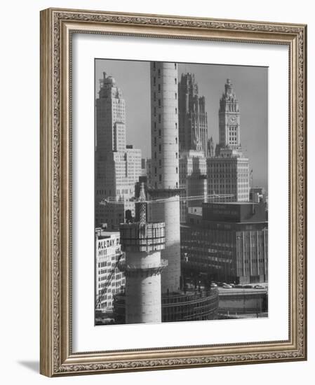 New Buildings of All Types-Andreas Feininger-Framed Photographic Print