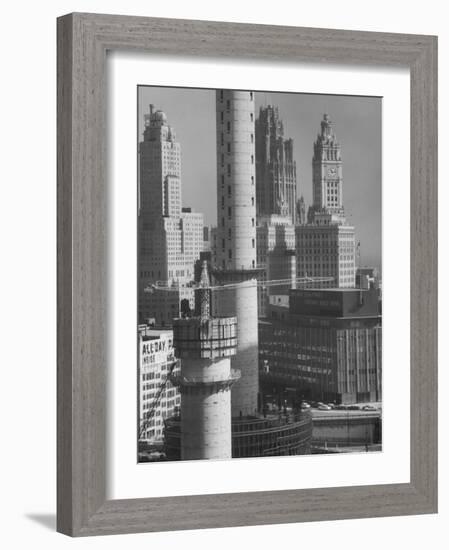 New Buildings of All Types-Andreas Feininger-Framed Photographic Print