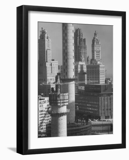 New Buildings of All Types-Andreas Feininger-Framed Photographic Print