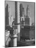 New Buildings of All Types-Andreas Feininger-Mounted Photographic Print