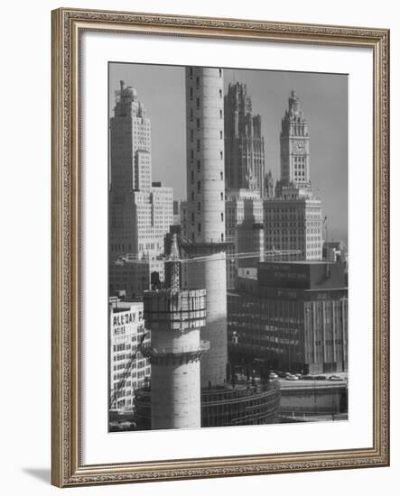 New Buildings of All Types-Andreas Feininger-Framed Photographic Print