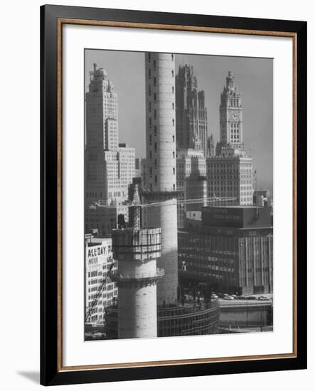 New Buildings of All Types-Andreas Feininger-Framed Photographic Print