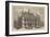 New Buildings of the City of London School: the Front on the Victoria Thames Embankment-null-Framed Giclee Print