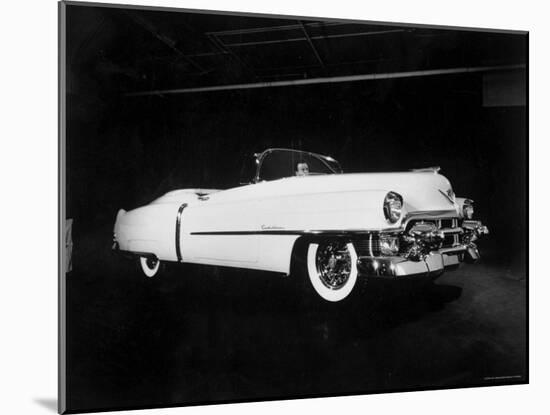 New Cadillac El Dorado Convertible on Display-Eliot Elisofon-Mounted Photographic Print