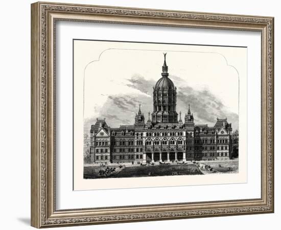 New Capitol at Hartford, Connecticut, USA-null-Framed Giclee Print