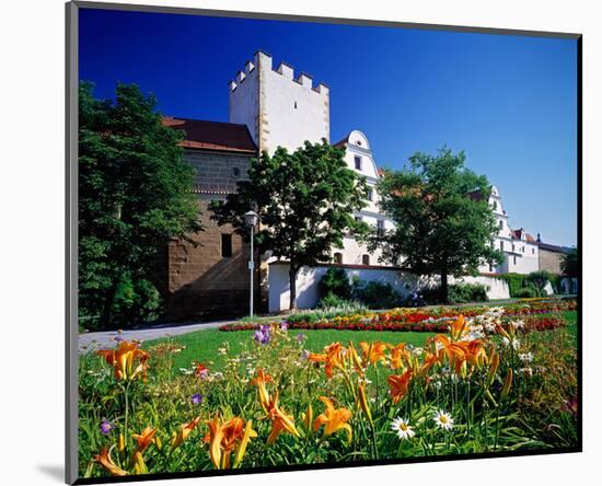 New Castle Amberg Germany-null-Mounted Art Print