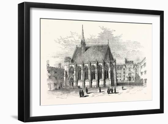 New Chapel, Exeter College, Oxford, Oxford University, UK-null-Framed Giclee Print