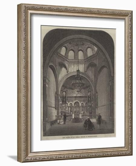 New Chapel of the Russian Embassy in Welbeck-Street-Frank Watkins-Framed Giclee Print