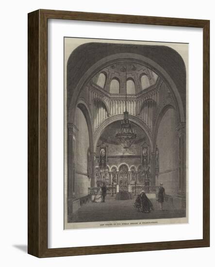 New Chapel of the Russian Embassy in Welbeck-Street-Frank Watkins-Framed Giclee Print