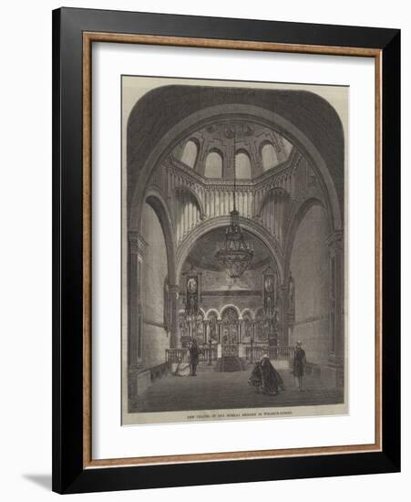 New Chapel of the Russian Embassy in Welbeck-Street-Frank Watkins-Framed Giclee Print