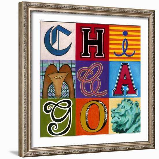 New Chicago-Carla Bank-Framed Giclee Print