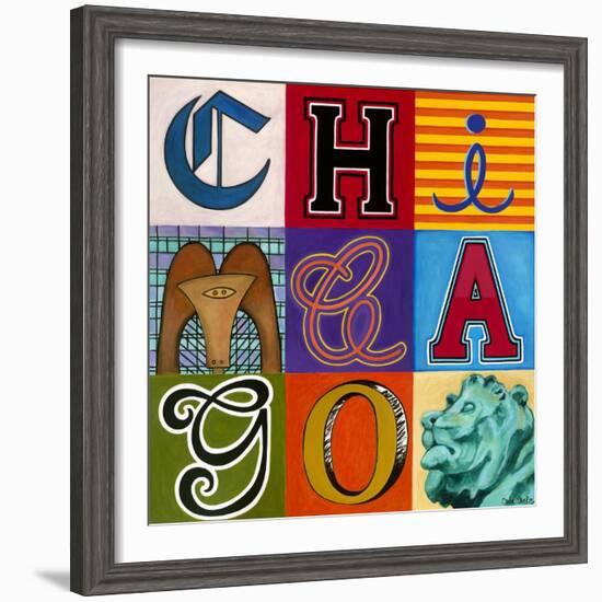 New Chicago-Carla Bank-Framed Giclee Print