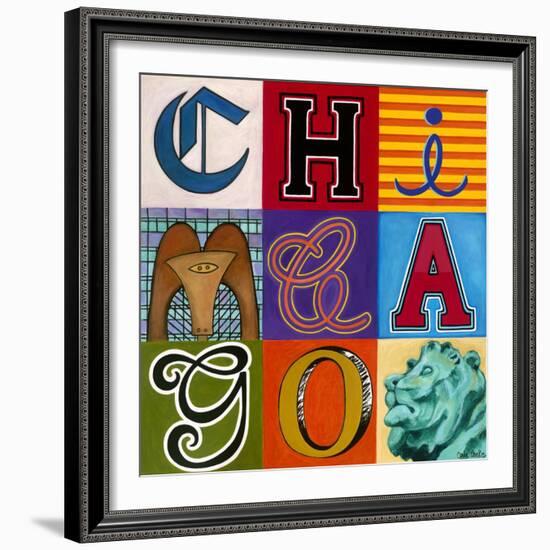 New Chicago-Carla Bank-Framed Giclee Print