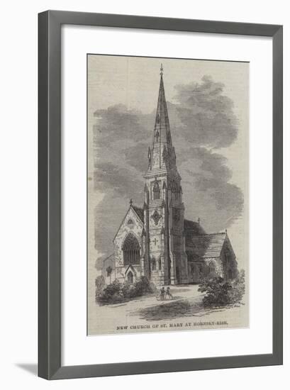 New Church of St Mary at Hornsey-Rise-null-Framed Giclee Print