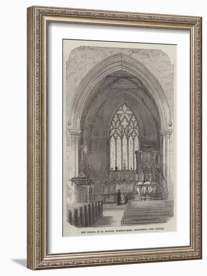 New Church of St Saviour, Warwick-Road, Paddington, the Chancel-null-Framed Giclee Print