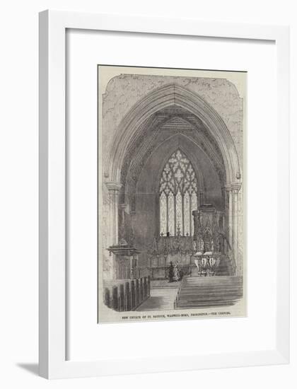 New Church of St Saviour, Warwick-Road, Paddington, the Chancel-null-Framed Giclee Print