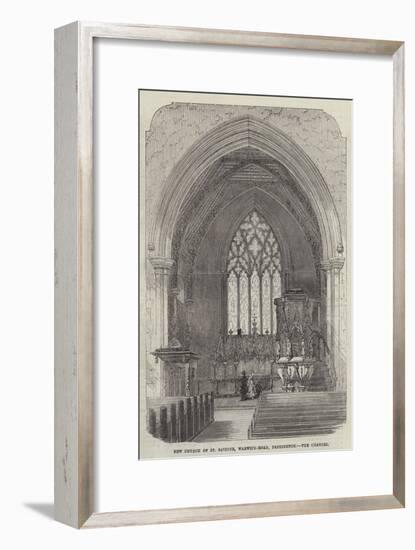 New Church of St Saviour, Warwick-Road, Paddington, the Chancel-null-Framed Giclee Print