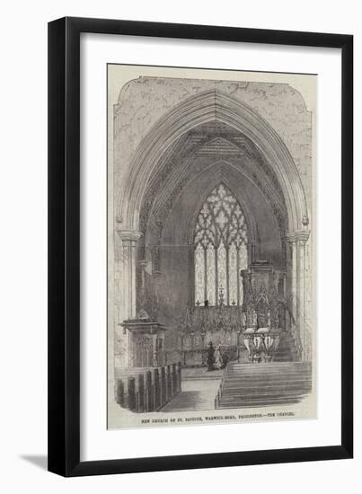 New Church of St Saviour, Warwick-Road, Paddington, the Chancel-null-Framed Giclee Print