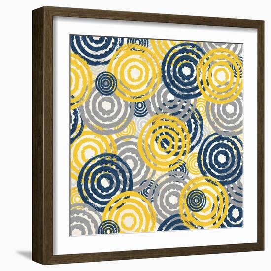 New Circles 1-Alicia Soave-Framed Art Print