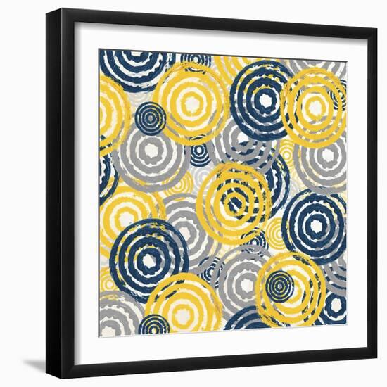 New Circles 1-Alicia Soave-Framed Art Print