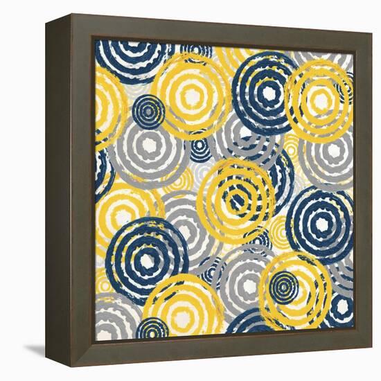 New Circles 1-Alicia Soave-Framed Stretched Canvas