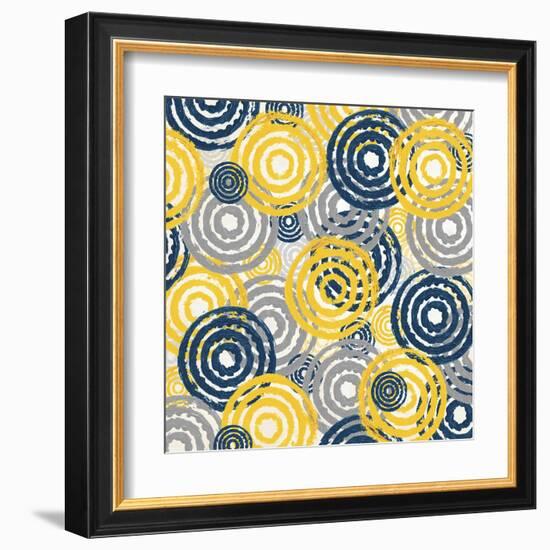 New Circles 1-Alicia Soave-Framed Art Print