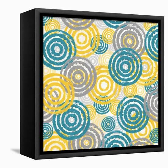 New Circles 2-Alicia Soave-Framed Stretched Canvas