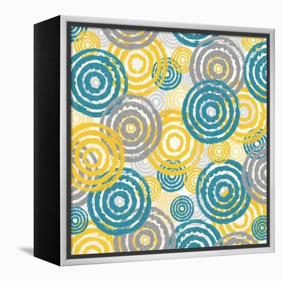 New Circles 2-Alicia Soave-Framed Stretched Canvas