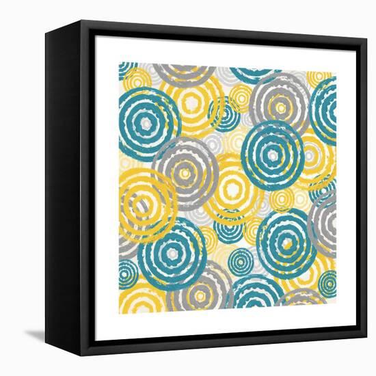 New Circles 2-Alicia Soave-Framed Stretched Canvas