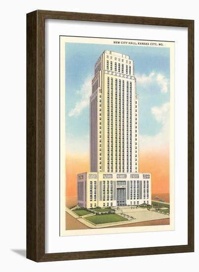 New City Hall, Kansas City-null-Framed Art Print