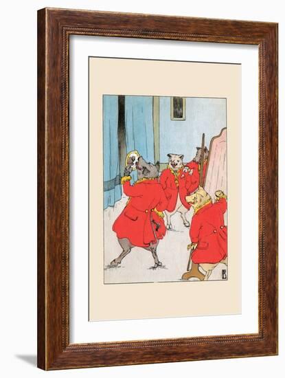 New Coats For the Pigs-Frances Beem-Framed Art Print